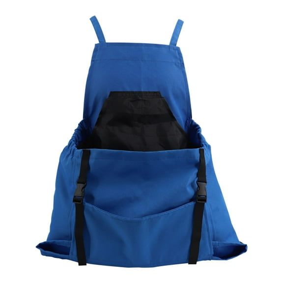 Heavy Duty Gardening Apron with Large Pockets | Multipurpose Harvesting & Foraging Apron | Durable Canvas with Bottom Release Pocket & Comfortable Straps | Gardening Tool Storage for Men & Women