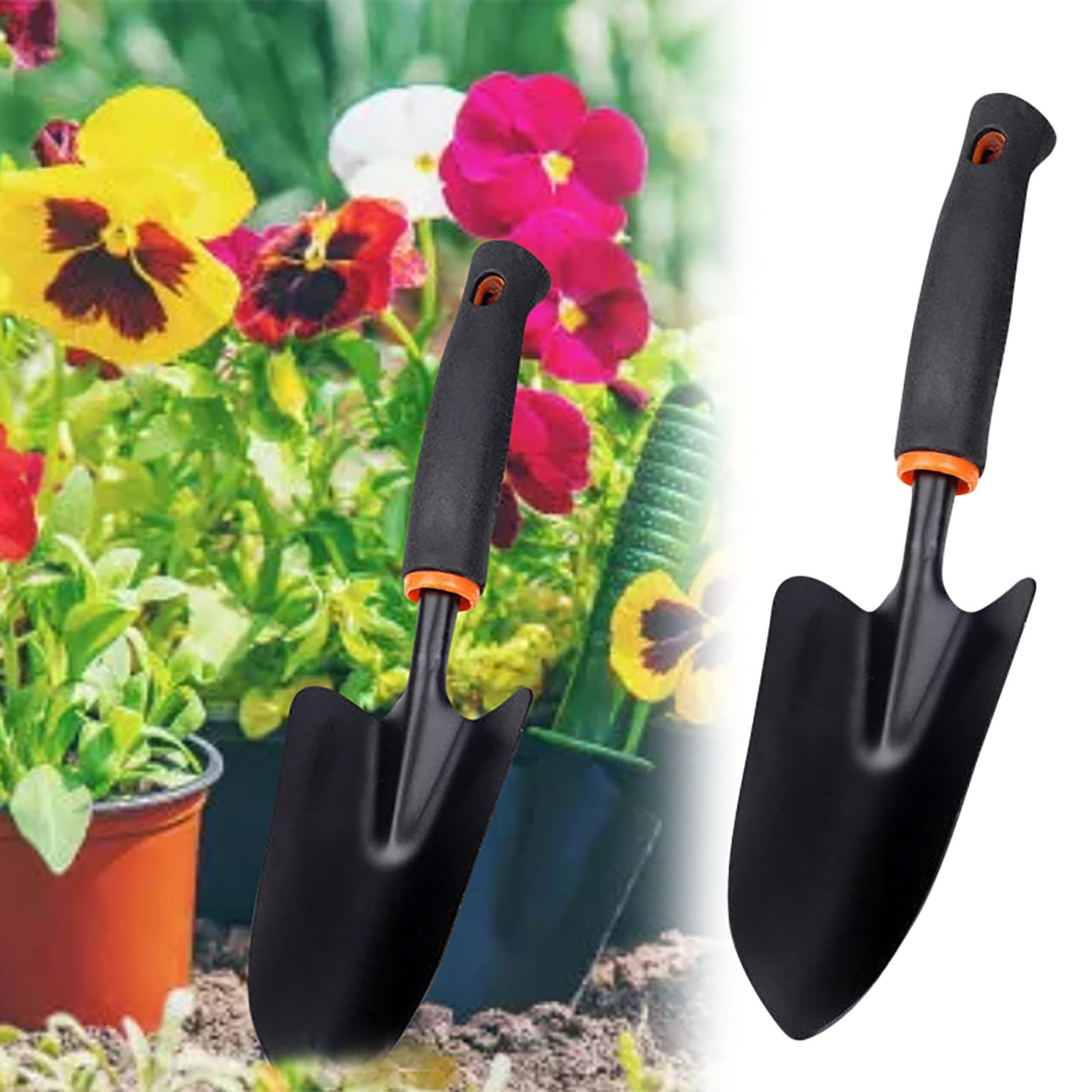 Heavy Duty Gardening Hand Tool With Hang Hole And Yard Tools Black ...