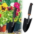 Heavy Duty Gardening Hand Tool With Hang Hole And Yard Tools Black