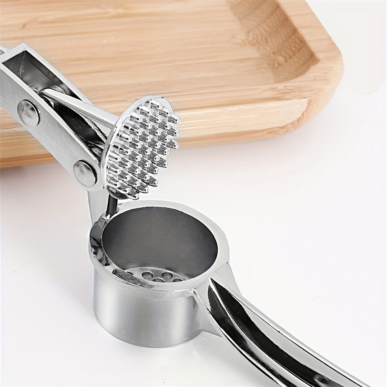 Heavy-Duty Garlic & Ginger Press Set – Stainless Steel Garlic Crusher & Ginger Mincer, Ergonomic Kitchen Gadget, Easy-Clean, Quick Meal Prep Tool