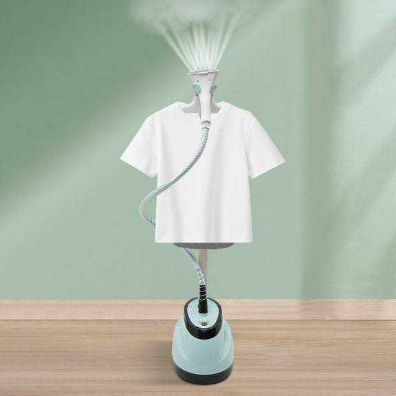 Heavy-Duty Garment Steamer, 1350W Rapid Heating System, Large 1.6L Transparent Water Tank, Perfect for Wedding Dresses and Curtains