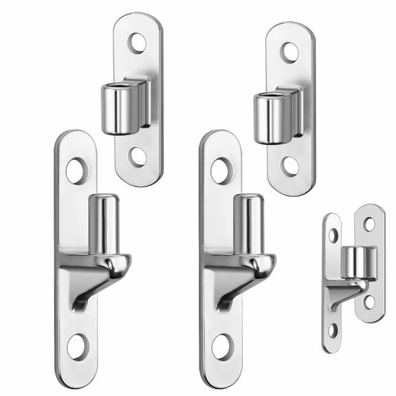 Heavy Duty Gate Hinge 304 Stainless Steel Wall Mounted for Farm Fence 2 Pack