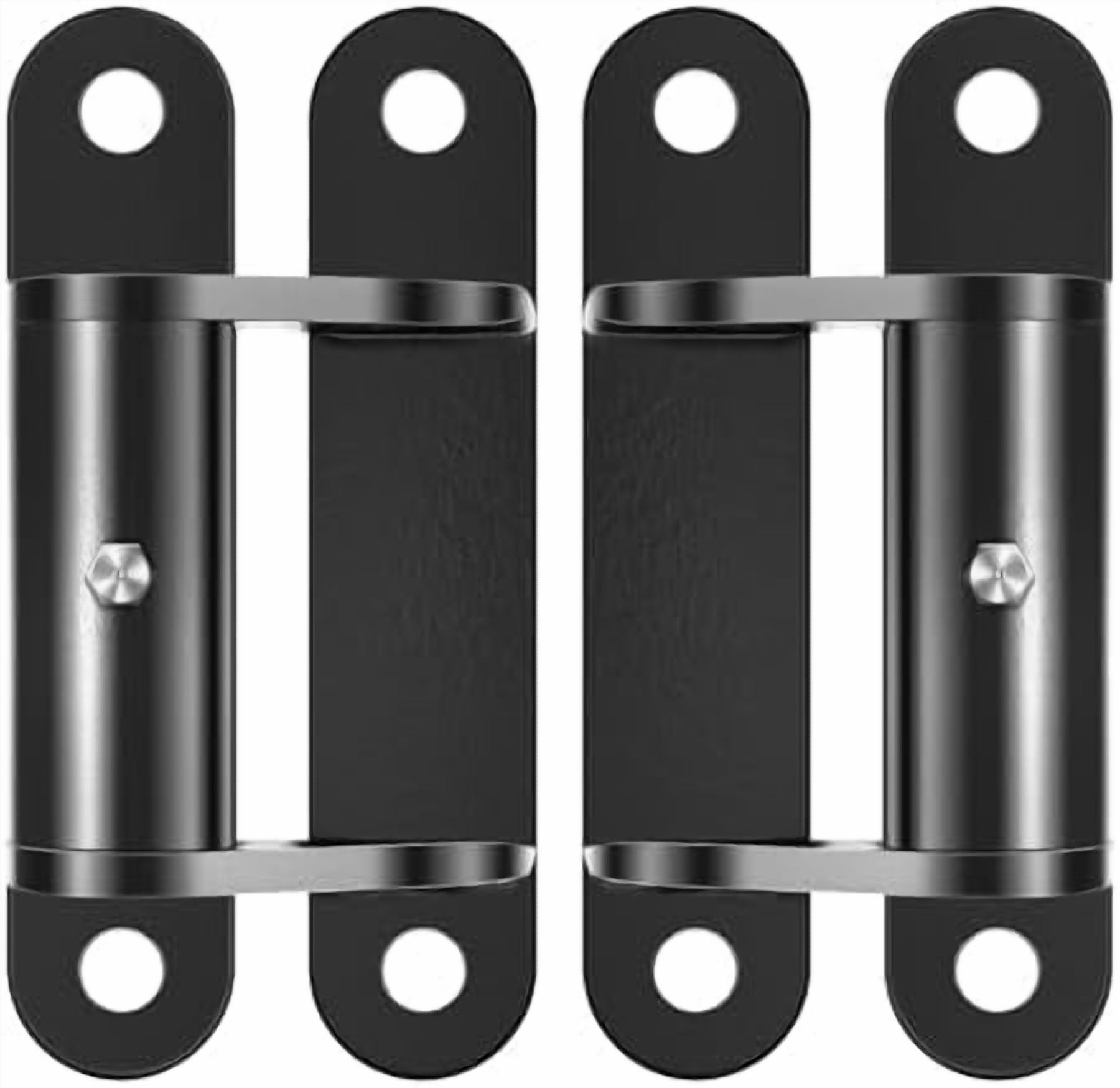Heavy Duty Gate Hinges 7" Bolt or Weld on Hinges Roller Bearing Gate Hinge for Large Heavy Driveway Gates Up to 1100 Pounds Lubricable Iron Gate Hinge Black （2pcs）$$Tools & Hardware Other