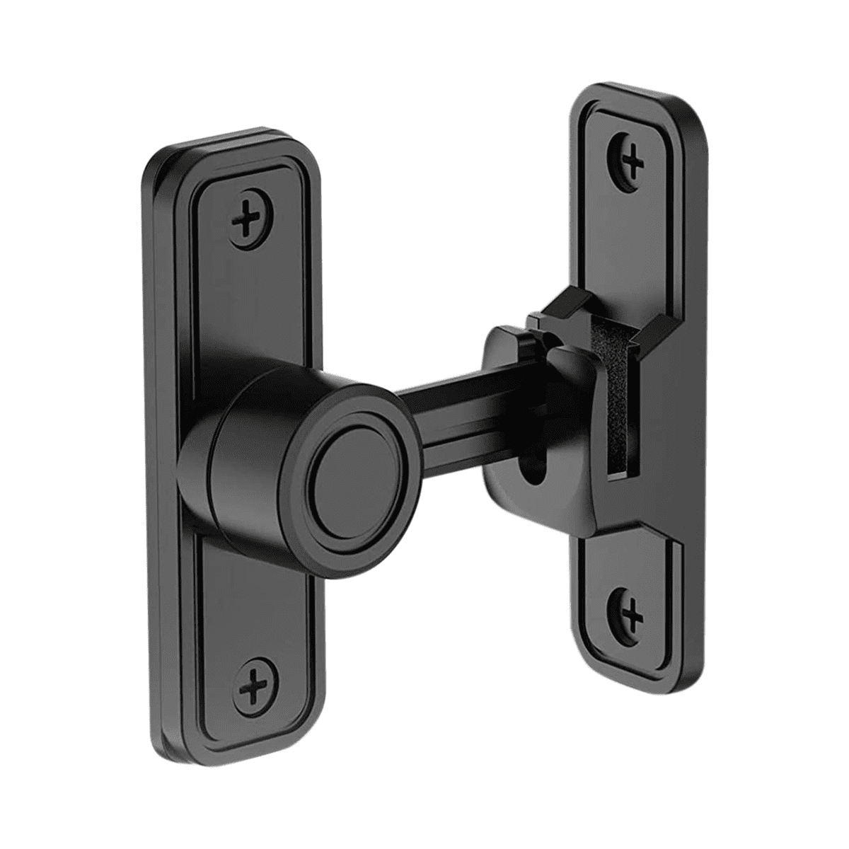 Heavy Duty Gate Latches 90 Degree Right Angle Barn Door Lock AntiTheft