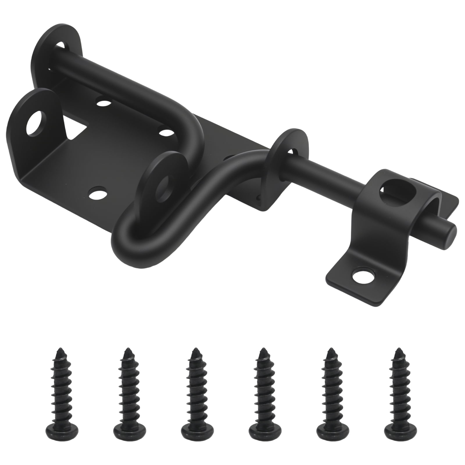Podlock Gate Build In Heavy Duty Gate Slide Bolt Latch, Thickened Solid Metal Build with ...