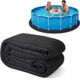 thumbnail image 1 of Heavy Duty Geotextile Pool Liner Pad for Above Ground Pools – Non-Woven, Puncture & Weed Resistant, Eco-Friendly, UV Resistant, Ground Shield, Extends Liner Life – Round, Size: 28Ft, 1 of 8
