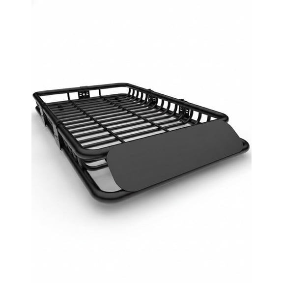 Heavy Duty Global Roof Rack Carrier Basket with Extension, 200 lbs Rooftop Cargo Carrier, Luggage Holder, Optional Waterproof Bag, For SUVs Trucks Vehicles