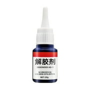 Heavy-Duty Glue Remover 20ML Powerful Adhesive Remover Professional Strength Degumming Agent for Stickers, Labels, Metal, Glass