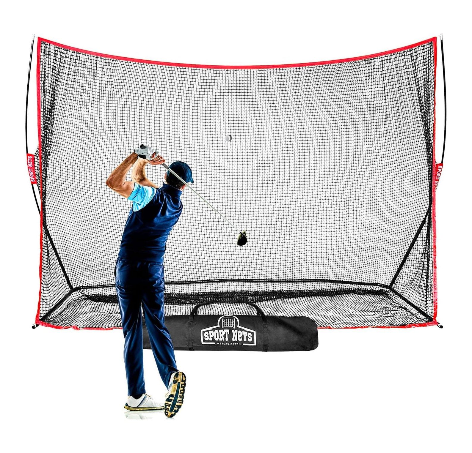 Heavy Duty Golf Net Golf Net for Backyard Driving or Indoor Garage