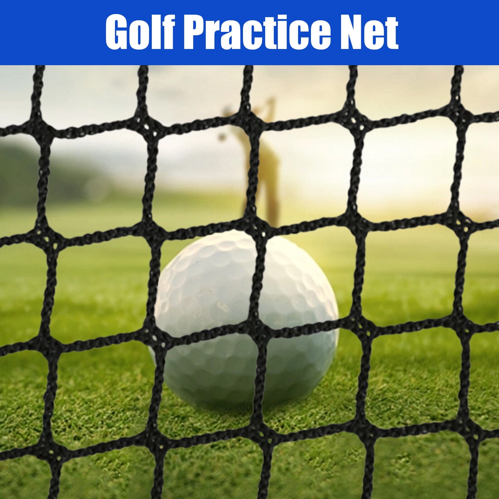Heavy Duty Golf Practice Barrier Net High Impact Ball Sports Netting