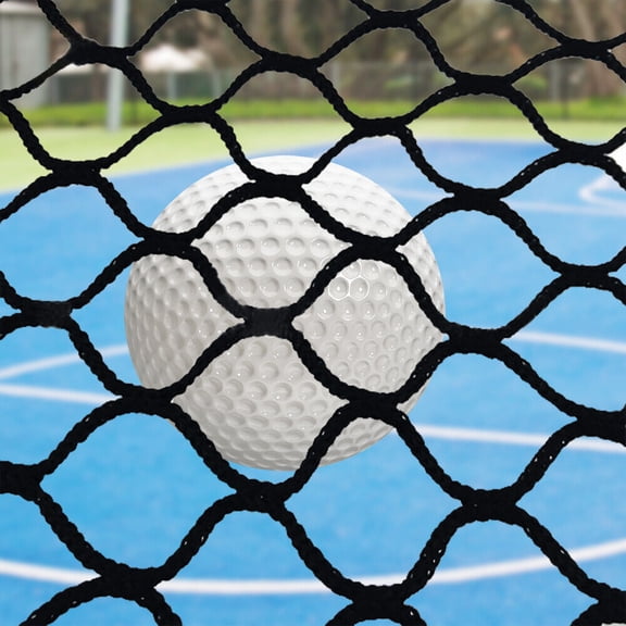Heavy Duty Golf Practice Net Impact Netting Black Backyard Sports Practice Nets, Portable Golf Practice Net Hitting Driving Training Aids Barrier Nets 10Ftx10FT