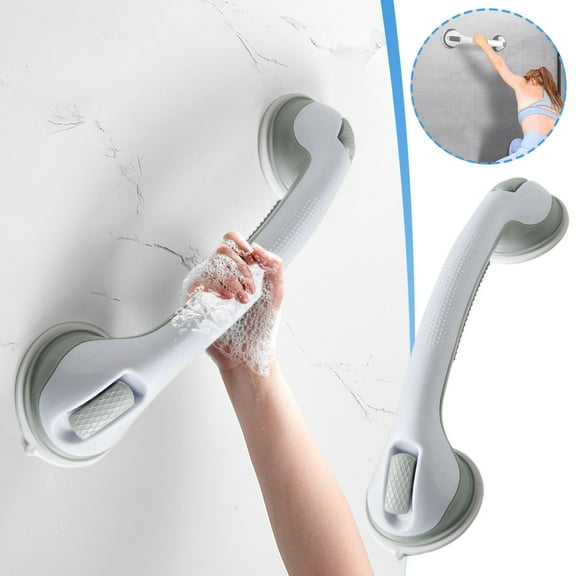 Heavy Duty Grab Bars for Bathtubs & Showers  Bathroom Safety Bars for Seniors, Suction Cup Shower Handles, Elderly Support Grab Bars for Bathroom Walls
