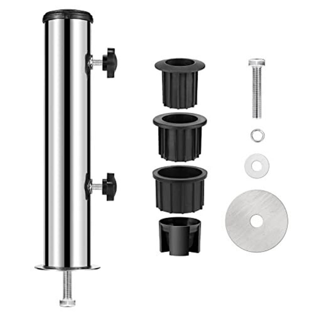 Heavy-Duty Granite Umbrella Stand: Windproof, Adjustable & DIY-Friendly!