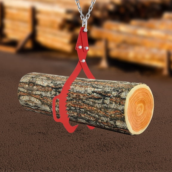 Heavy Duty Grapple Timber Claw Carbon Steel Claw Hook Log Lifting Tongs