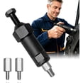 thumbnail image 1 of Heavy Duty Grease Fitting Cleaner Tool Clogged Zerk Unclogger For Tractors, Hydraulic Pressure Rejuvenator Clear Hardened Lubricant From Steel Nipple Auto Farm Machinery Frozen Bearings, 1 of 5