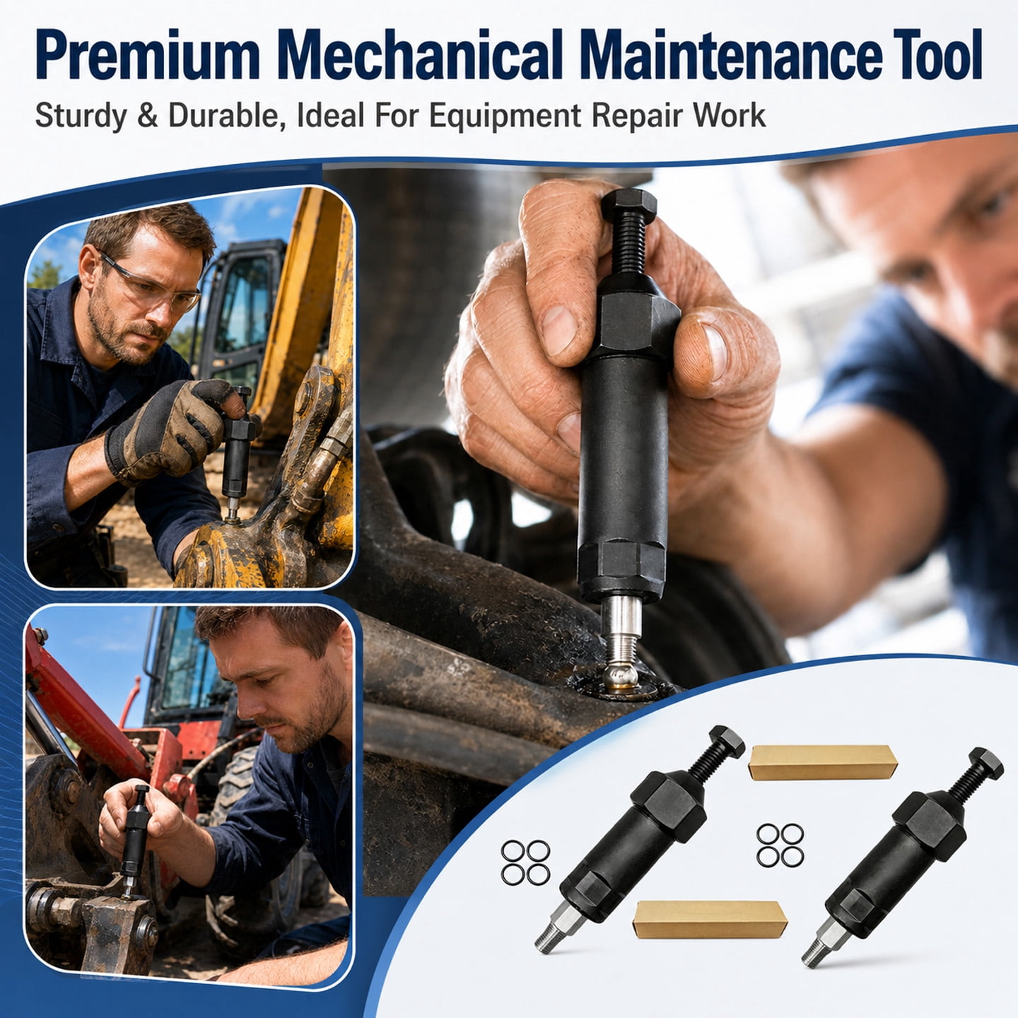 Grease Fitting Extractor Heavy‑Duty Grease Fitting Cleaner Tool, Grease Zerk Joint Rejuvenator ...