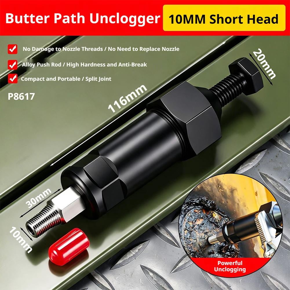 Grease Fitting Extractor Heavy Duty Grease Fitting Cleaner Tool, High-Pressure Grease Zerk ...