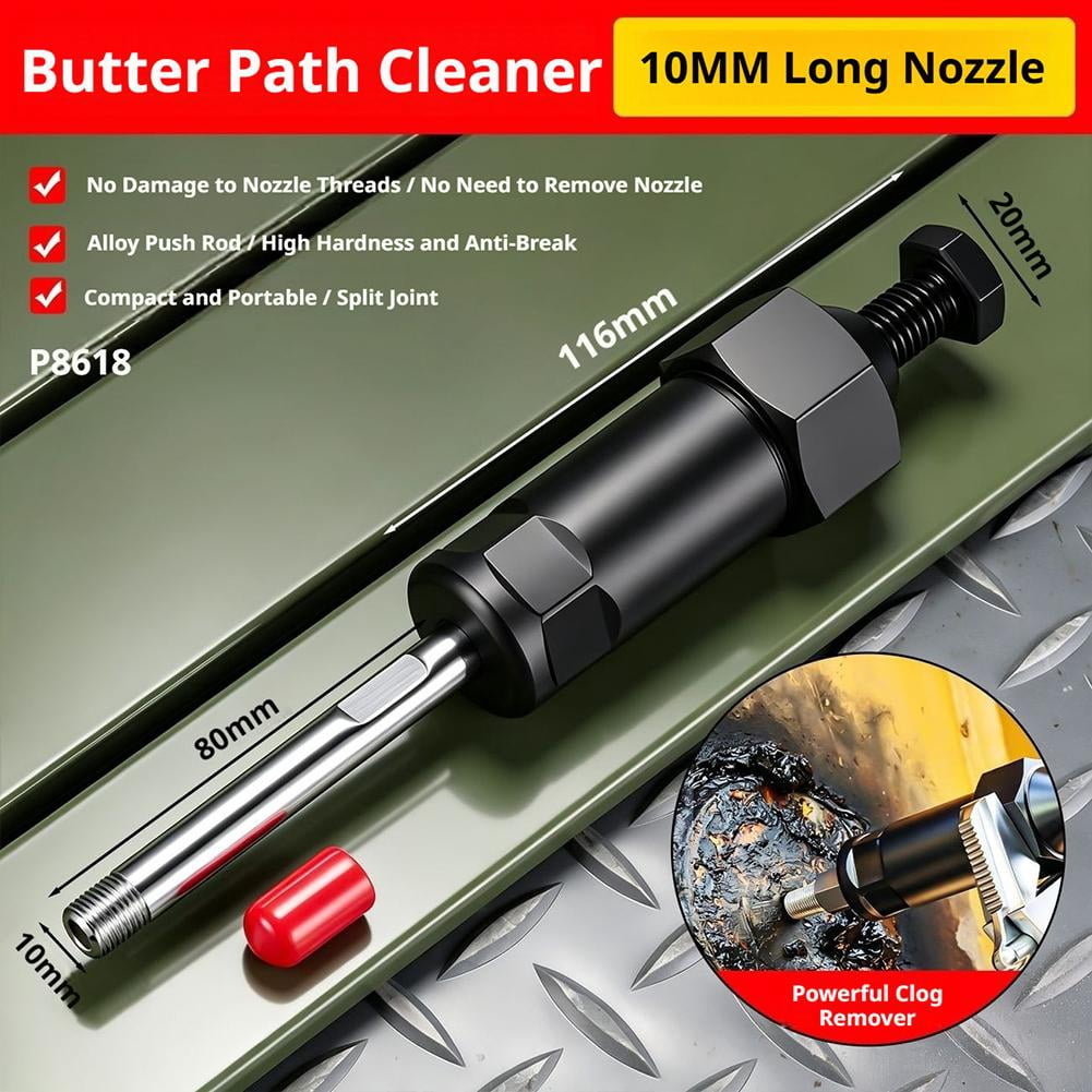 Heavy Duty Grease Fitting Cleaner Tool, Zerk Unclogger for Automotive ...
