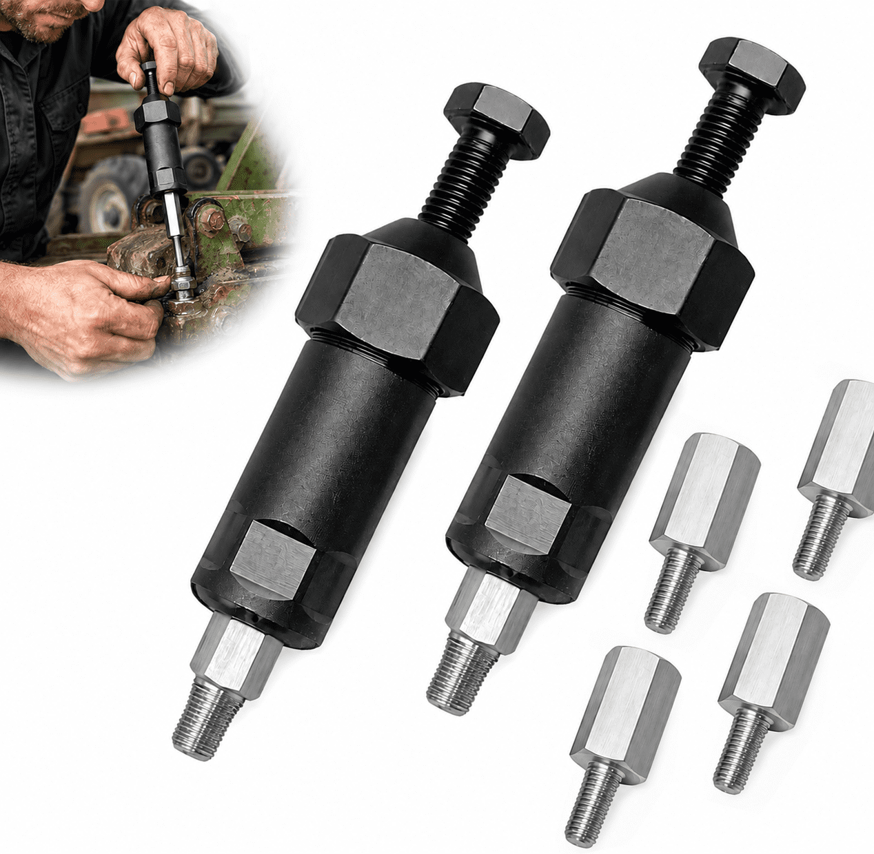 Grease Fitting Extractor Heavy Duty Grease Fitting Cleaning Tool, 600 PSI Grease Unclogger for ...