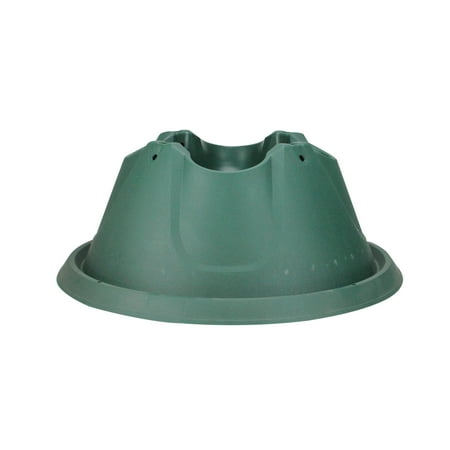 Heavy Duty Green Easy Watering Christmas Tree Stand - For Live Trees Up To 10'