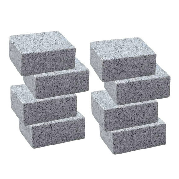 Heavy Duty Grill Cleaner, Grill Cleaning Bricks with Grill Stone/Griddle Stone, Scrubbing Pumice Stone for Cleaning Blackstone Flat Top Bbq, Swimming Pool, Sink (5 Packs)