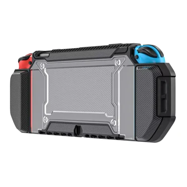 Heavy Duty Grip Protective Dockable Case Cover For Nintendo Switch OLED Console