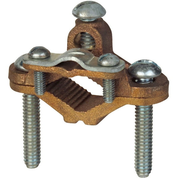 Thomas & Betts Ground Clamp Heavy-Duty Bronze - 1/2" to 1"