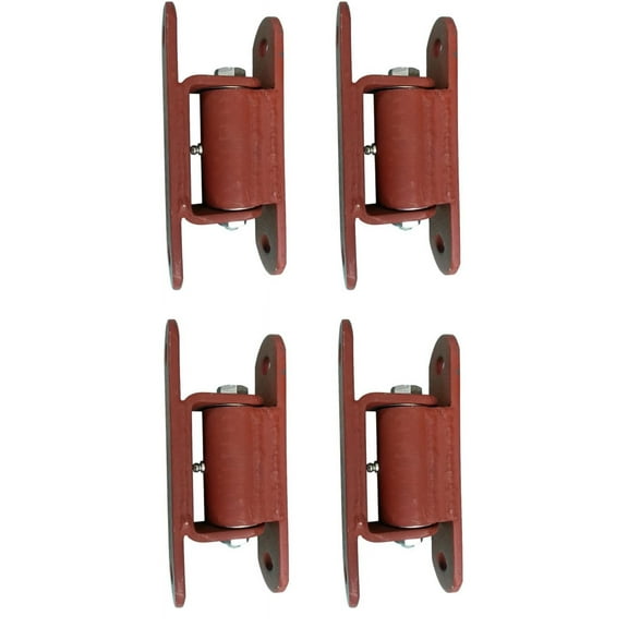 Heavy Duty Guardian Gate Hinge Driveway Bolt on Gate & Post Steel Driveway Gate Hinge Prime Coated 2 Pairs Dual Gates