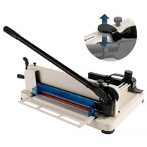 Heavy-Duty Guillotine Paper Cutter, 12 inch  Safety Lock Ergonomic Handle Paper Cutter, Trimmers Cards Leather for Office Home ​