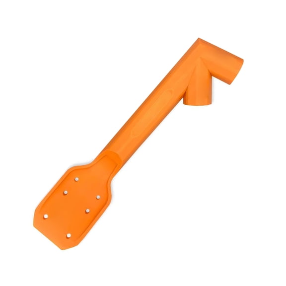 Heavy Duty Gutter Drain Cleaning Tool Works With Any 3/4Inch Threaded Extension Rods Poles not Included