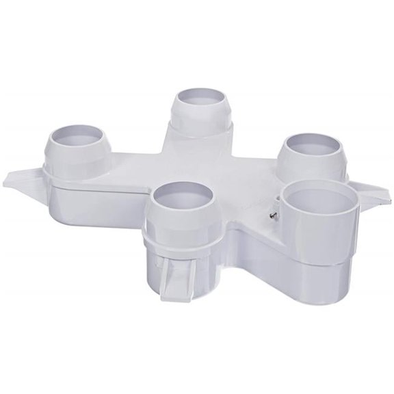 Heavy Duty H-Style Bottom Manifold, 4 Per Box