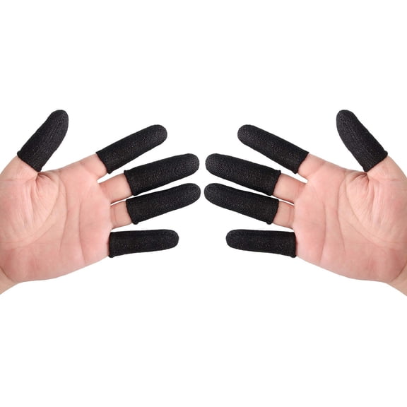 Heavy-Duty HPPE Finger Guards, 10PCS Cut-Proof Protective Covers with Texture for Mechanics
