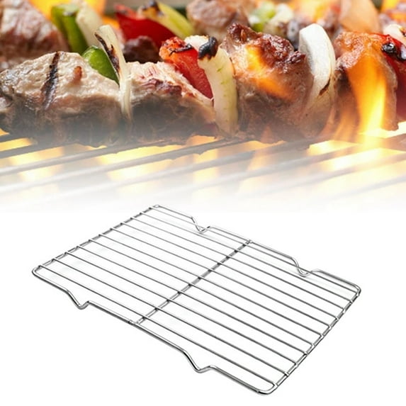 Heavy Duty Half Sheet Cooling Racks, Rust Resistant Stainless Steel Baking Racks, Wire Racks Fit Half Sheet Pan, Bacon Grill Rack for Oven, Cookie Cooling Racks