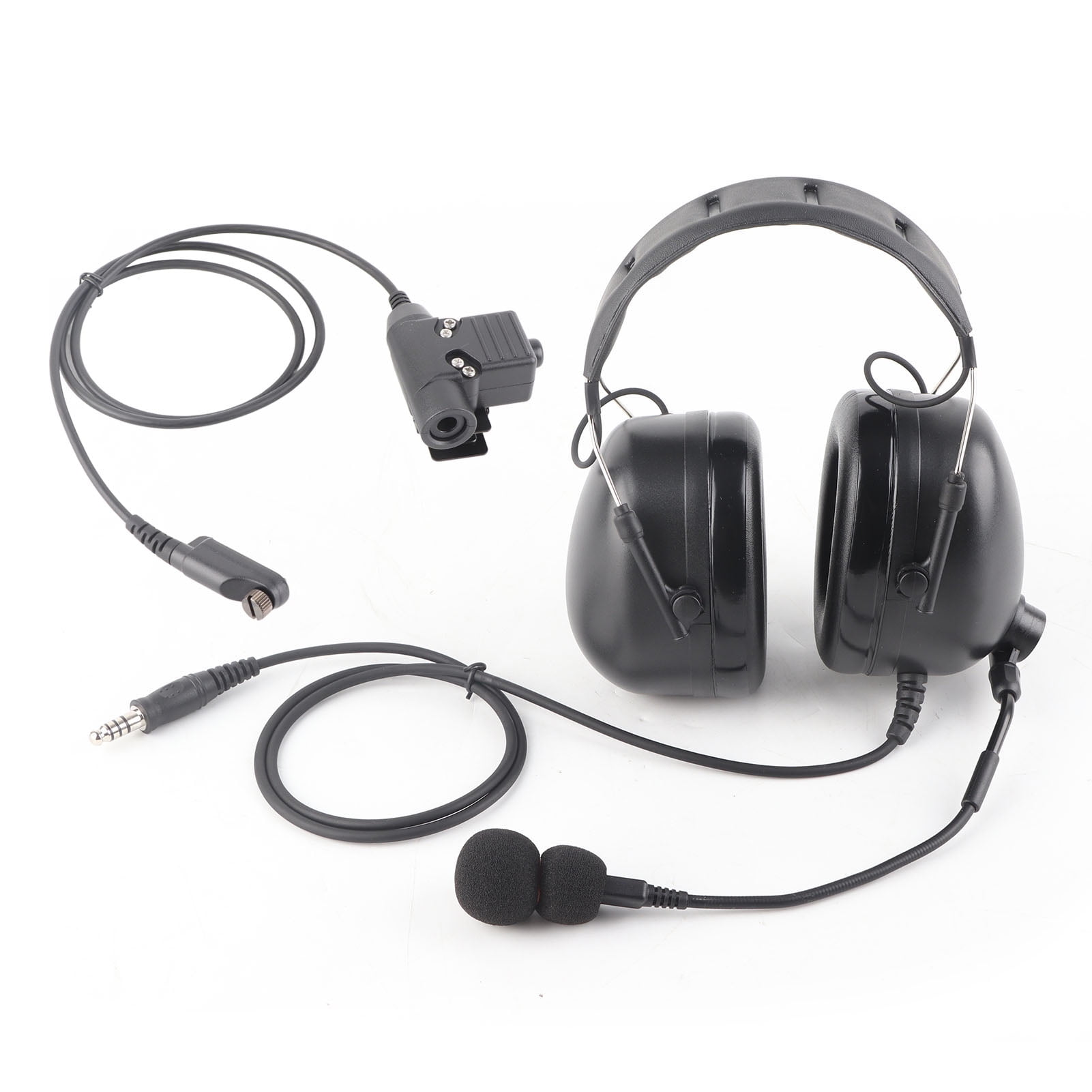 Heavy Duty Headphone U94 PTT 7.1mm Noise Reduction Headphone for Hytera