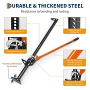 Heavy Duty High Lift Farm Jack 7000 lbs Off-Road Utility Jack for Trucks Tractors SUVs