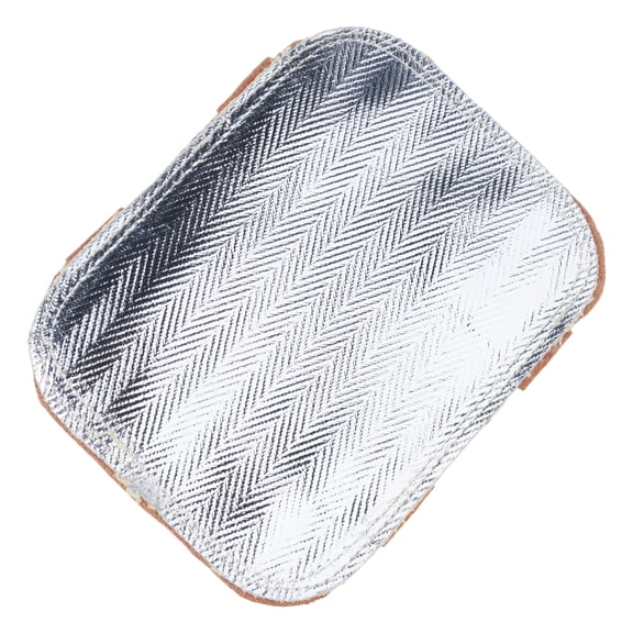 Heavy Duty High Temperature Resistant Welding Hand Protective With Aluminum Coated Backing And Leather Palms
