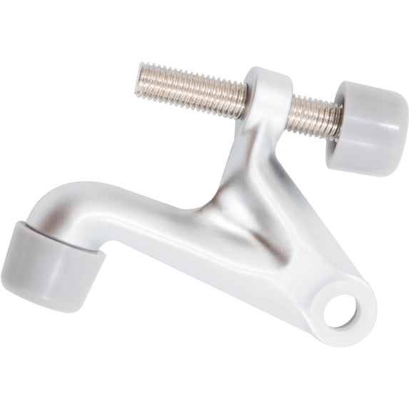 Heavy-Duty Hinge Pin Door Stop with Colored Tips, Satin Chrome by Stone Harbor Hardware