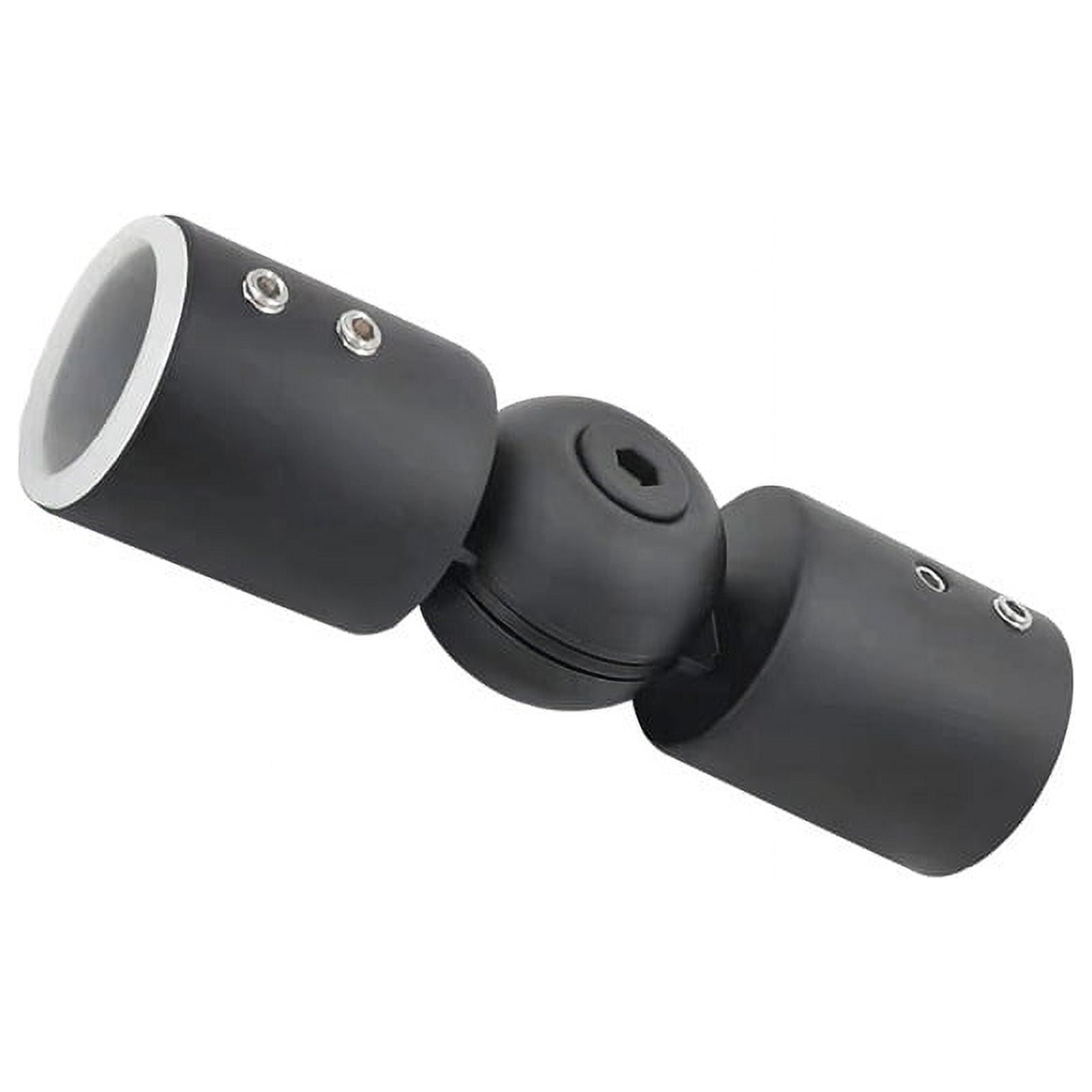 Heavy Duty Hinged Elbow Connector Curtain Rod Corner Connector Elbow