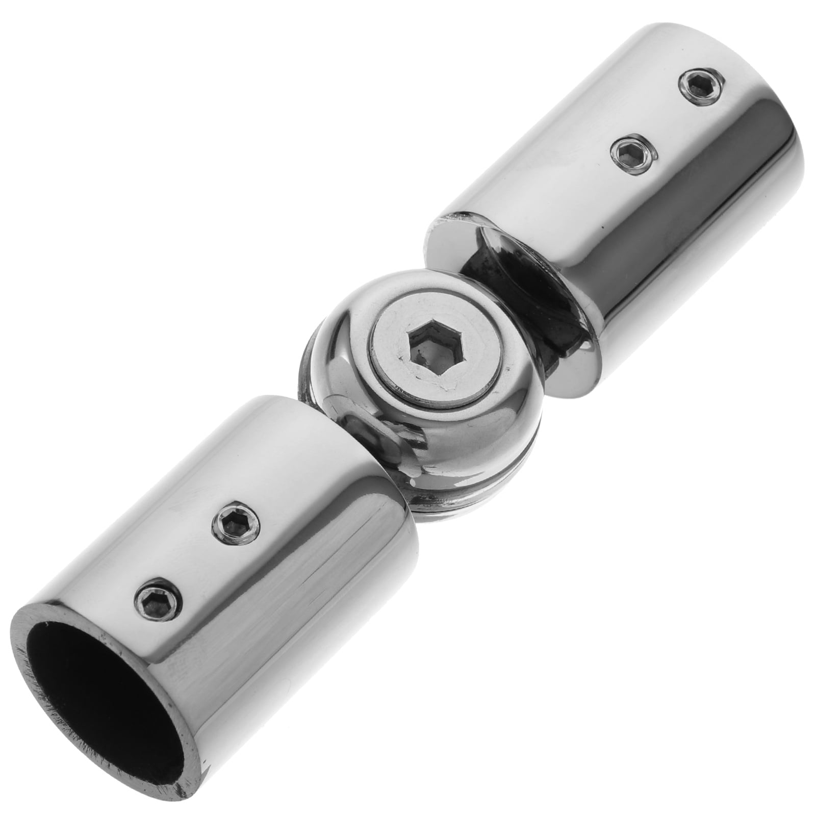 Heavy Duty Hinged Elbow Connector Window Curtain Rod Corner Connector