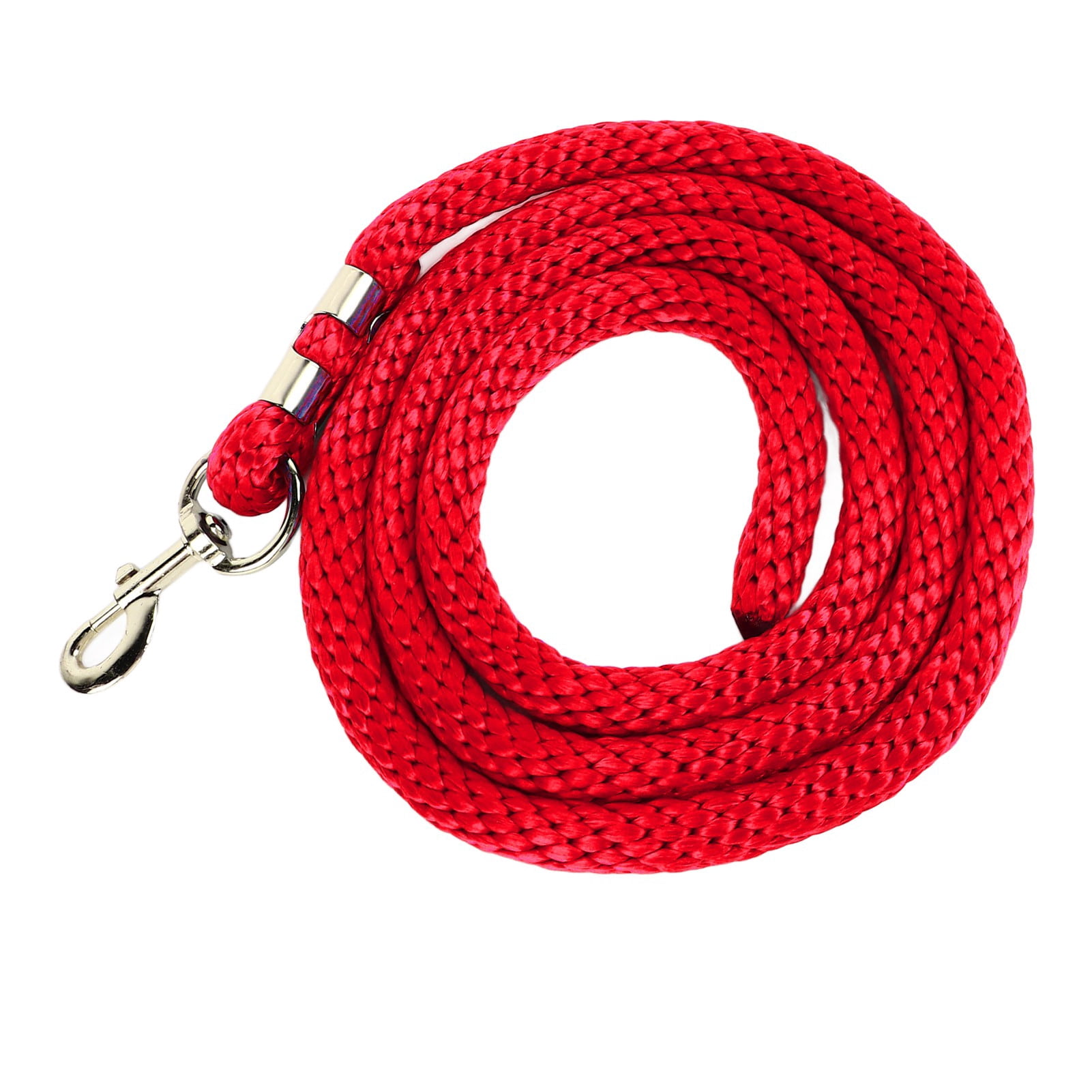 Heavy Duty Horse Lunge Line With Snap 6. 6ft Black Training Rope For ...