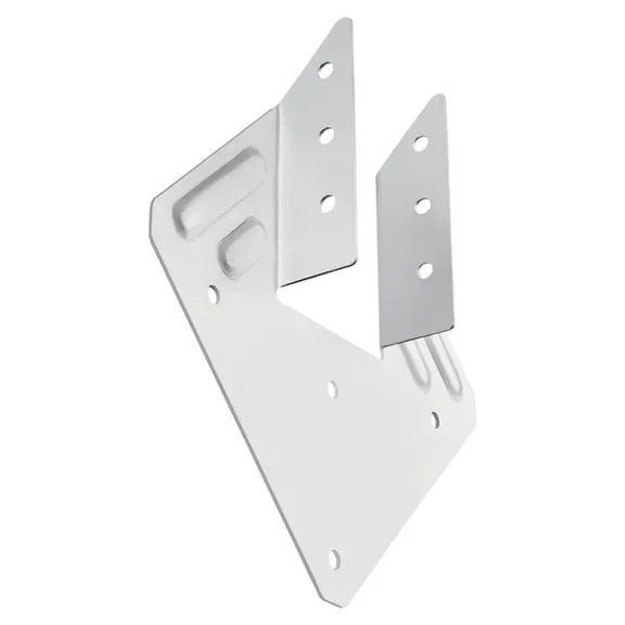 Heavy Duty Hurricane Ties 25 Pcs Rafter Straps Brackets Joist Hangers 5.31x1.57x2.48 in 135x40x63 mm for Roof Beam Wooden Construction