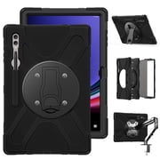Heavy Duty Hybrid Case for Samsung Galaxy Tab S8 Ultra / S9 Ultra / S10 Ultra 14.6" VESA Ready[Without robotic arm]