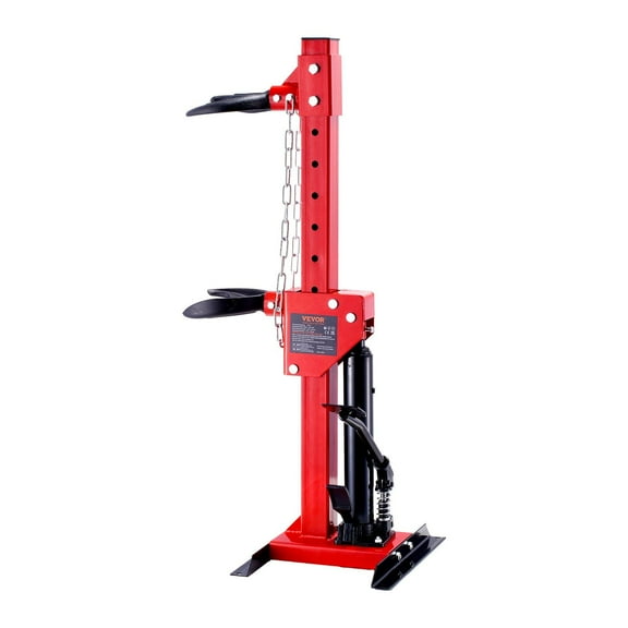 Heavy-Duty Hydraulic Strut Spring Compressor, 4.5 Ton Capacity Jack, 1 Ton Compression Force - Automotive Coil Spring Removal Tool