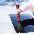 thumbnail image 1 of Heavy Duty Ice Scraper for Car Windshield, 14 Inch Snow Scraper with Ergonomic Grip and Jagged Edge for Effective Ice Removal, Safe Scratch Proof Winter Car Accessories, 1 of 9