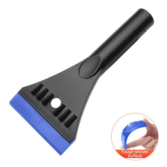 Heavy Duty Ice Scraper and Snow Brush, 2-in-1 Snow Removal Tool with Extendable Handle, Portable Car Scraper for Windshield, Winter Car Accessories for Snow and Ice