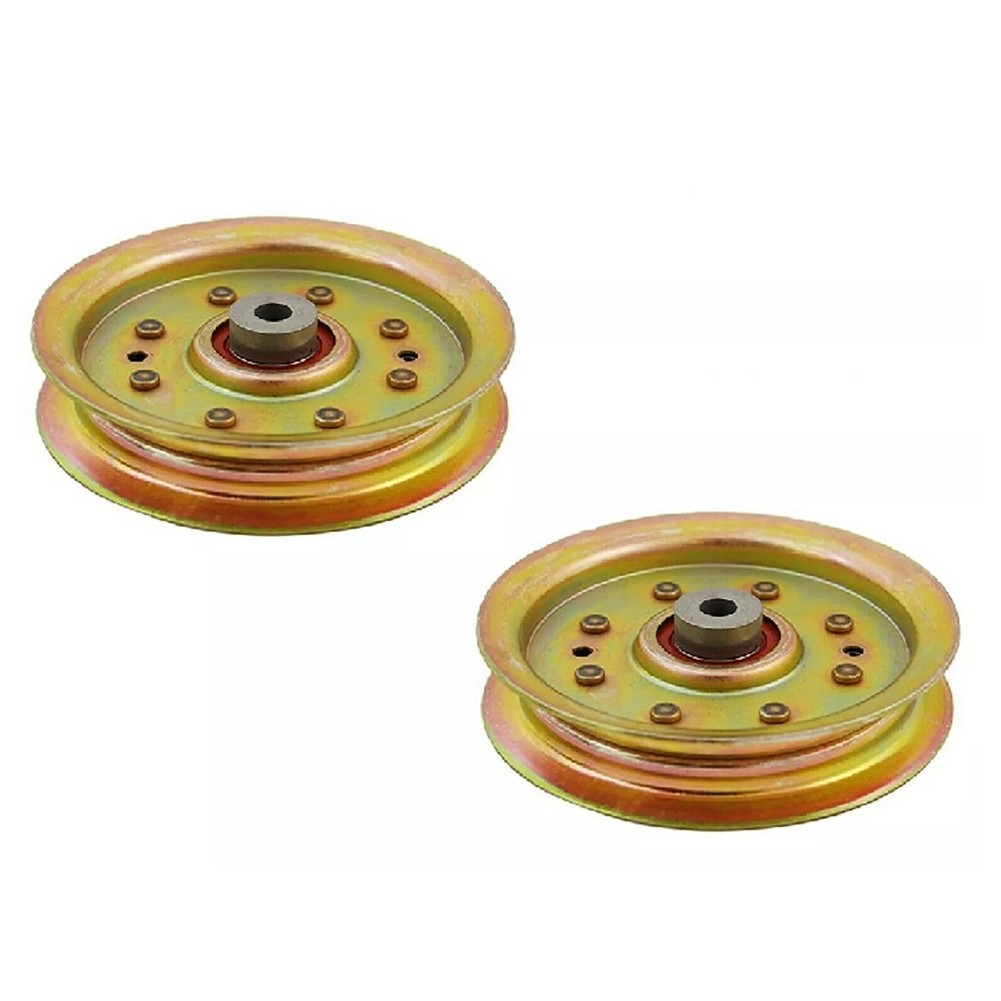 2x Idler Pulley Return Spring – Schwere Stahlfeder Für Rasenmäher