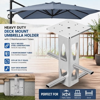 are patio umbrella bases universal Weights w/ Wheels 88-143 lb for 1 7/8" Poles Heavy Duty Cement Filled Patio Umbrella Base in Black by Sunjoy Flash Furniture Kona Universal Bronze