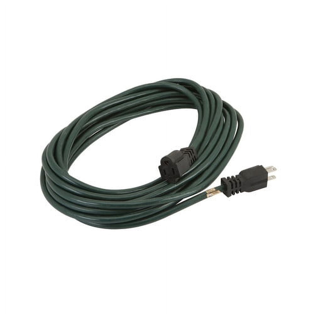 Heavy Duty Indoor/Outdoor UL Listed Extension Cord 25ft Green