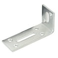 thumbnail image 1 of Heavy Duty Industrial L Shape Adjustable Corner Shelf Brackets Metal Wall Mounting Support for Home Office Garage Bookshelf Kitchen Display Stand 3 Sizes Cold-Rolled Steel Rounded Corner Design, 1 of 12