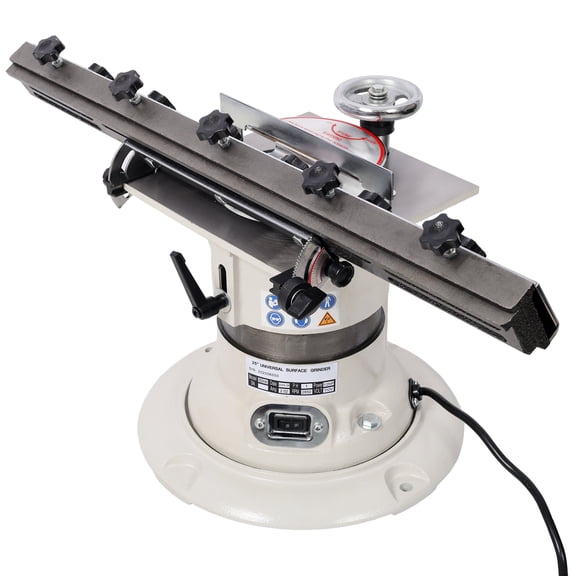 Heavy Duty Industrial Multi-Function Knife and Cutter Grinder with 1/2HP Motor, 110V 60HZ, 25in Max Capacity, Steel Construction, Gray